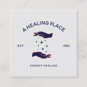 Reiki Practioner, Reiki Master Energy Healer Business card - Logo Evolution, Maura Reed